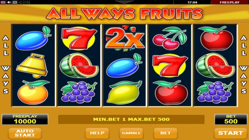 All Ways Fruits Графика