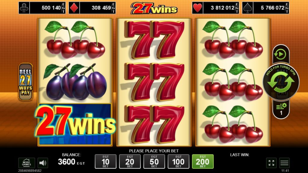 27 Wins Графика