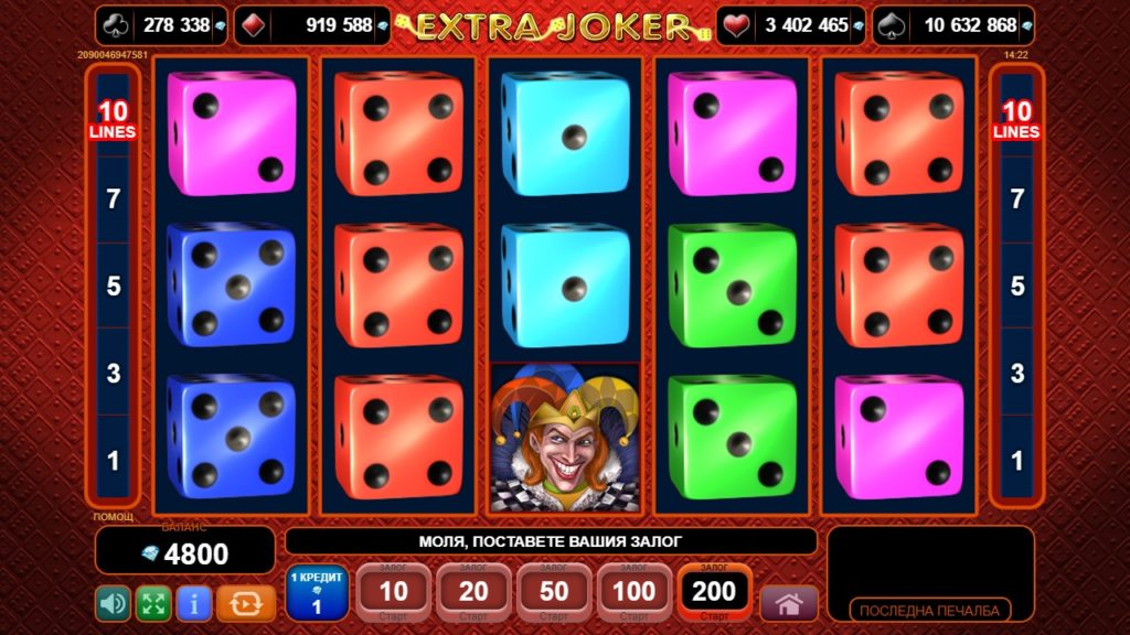 Extra Joker Графика