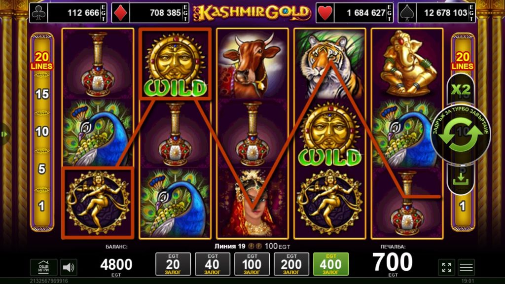 Kashmir Gold Графика