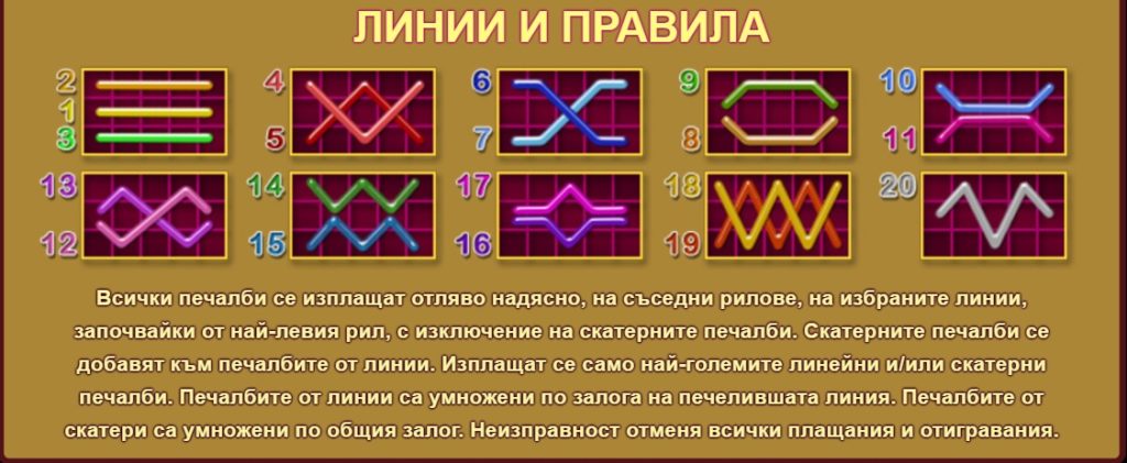 Kashmir Gold Линии