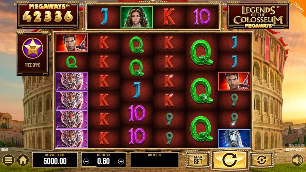 Legends of the Colosseum Megaways™ Slot Game