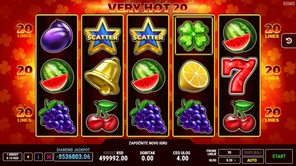 Very Hot 20 Slot Game